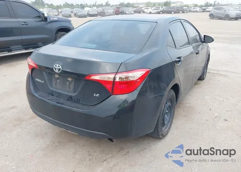 2017 Toyota Corolla Le from USA, damaged, VIN 5YFBURHE0HP574410